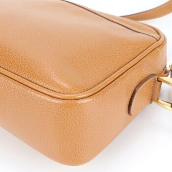 Gucci Leather Crossbody Bag Hand Tote Brown - Picture 9 of 12